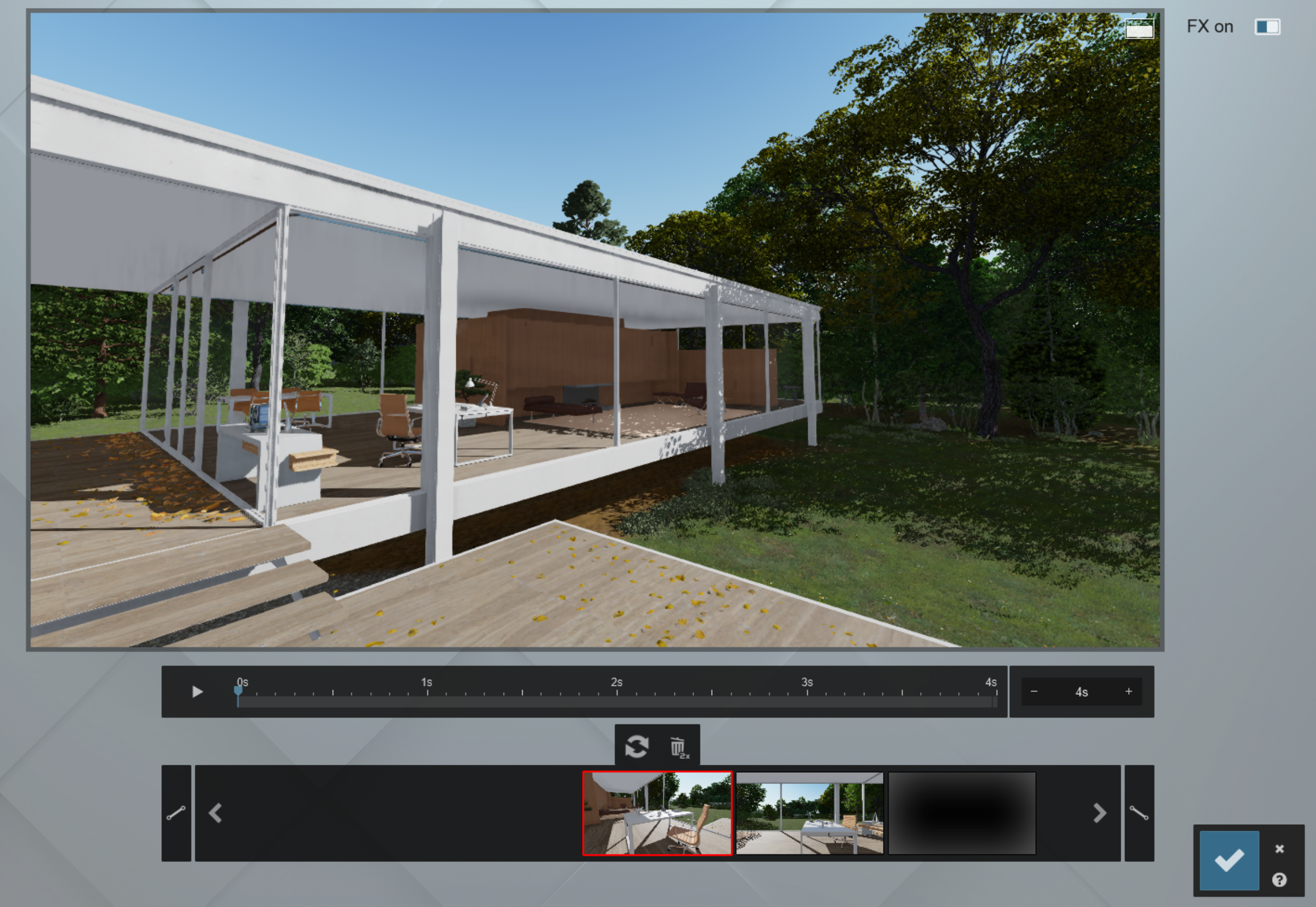 How do you copy and paste a Camera Keyframe from one Clip to another?